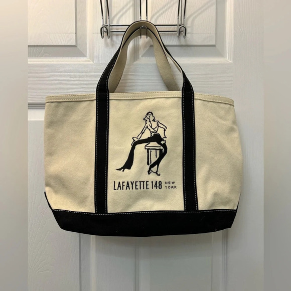 Layfayette 148 canvas tote bag - Picture 1 of 6